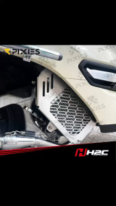 HONDA H2C RADIATOR COVER for HONDA GIORNO 125