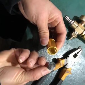 Cục tạo bọt tuyết Đầu lọc tạo bọt lắp bình bọt tuyết rửa xe chuyên dùng cho máy rửa xe áp lực cao bằng thép không rỉ