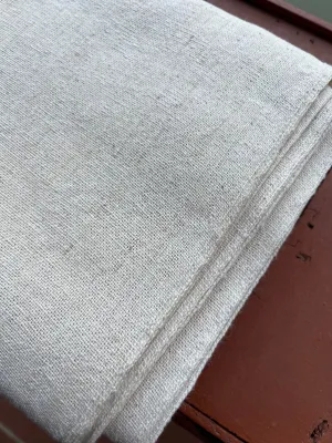 [40cm] Vải dệt thưa cotton sợi bông 100% vải lanh vải nhuộm tự nhiên hàng bao nhuộm