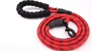 สายจูงสัตว์เลี้ยงหนา อย่างดี มี 3 สี ฟ้า ชมพู แดง 💖พร้อมส่ง💖