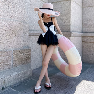 Girls One-Piece Swimsuit Summer Beach Strap Swimming Outfit Big Kids Summer Wear Black Bikini Childrens Clothing Lake Pool Swimwear