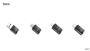 HOCO UA17 Adapter OTG อะแดปเตอร์ 5 ชนิด สำหรับ iOS+TC to USB / iOS to USB / iOS to Type-C / Type-C to USB / USB to Type-C hc5
