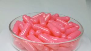 1000pcs Size 0 Dark Pink Color -OSPA High Quality Empty Gelatin Capsule