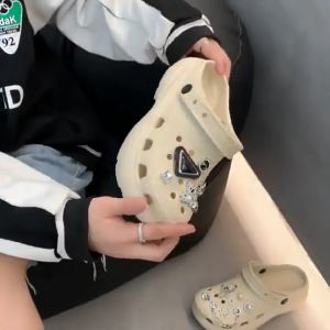 Socany Sandal Wedge Wanita Classic Crush Clog Tinggi 8cm Sandal Woman Bahan EVA