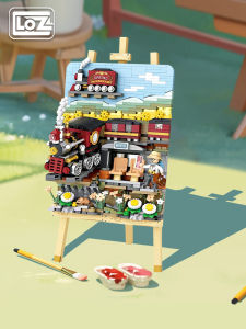 Loz | Educational 3D Train Puzzle Desktop Display