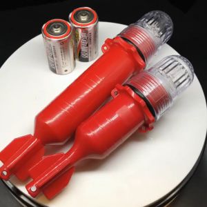 Twinkle LED Marine Fishing Signal Light Automatic Light-operated Waterproof Strobe Torpedo Blinker Flashing Lamp