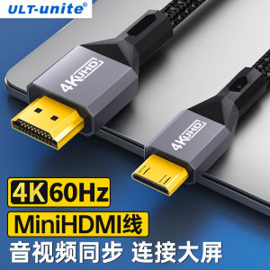 Mini Mini HDMI to HDMI Cable HDMI Cable 4K/60Hz Suitable for Graphics Card Laptop Desktop Computer Camera Connection Monitor Projector TV Small HDMI to Large HDMI