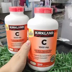 🍊พร้อมส่ง🍊 ‼️แท้ Kirkland Vitamin C 500 Tablets วิตามินซี เคิกแลนด์ ✅