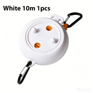 10m Retractable Clothesline Outdoor Travel Portable Clothes Drying Rack Windproof Washing Line For Camping Home Laundry Hanger