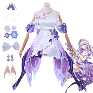 clu Honkai Star Rail Castorice dress role play cosplay cloth Halloween party costume ulc