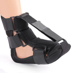 SRIEI Plantar Fasciitis Night Splint Sock - Soft Plantar Fascia Stretcher Brace Achilles Tendonitis Sleeping Support Boot Pain Relief