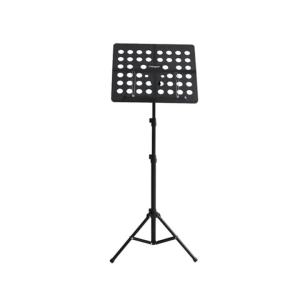 IRIN | Foldable Sheet Music Score Tripod Stand FL-05R Lightweight Music Stand Retractable Metal Music Stand for Guitar Violin