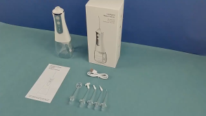 FFALL【【Ready Stock】Japan Import H2ofloss Water Flosser Oral Care For Brace Tooth Cleaner Dental Floss For Braces Portable Electric Cordless Rechargeable Bental Irrigator Fixed Bridge Teeth Oral Irrigator Dental Water Jet h2o Floss