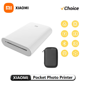 Xiaomi | NEW XIAOMI AR Printer 300dpi Portable Photo Mini Pocket With Share 500mAh Picture Printer Pocket Printer Work With Mihome APP