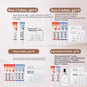 Niacinamide and Arbutin Gel Brightening Skin Improving Dullness Freckles Chloasma
