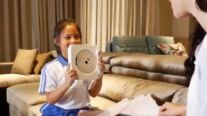 Bluetooth CD/DVD Player Wall Mountable CD DVD Player HDMI Built-in HiFi Speakers with Remote For TV