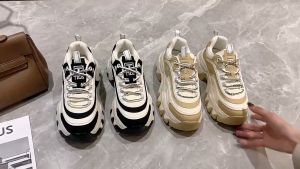 High Quality korean sneakers sapatos rubber low cut sports shoes white for women casual shose on sale