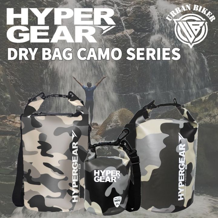 HYPERGEAR DRY BAG CAMO SERIES 2L 10L 20LWater Proof BagCamouFlage