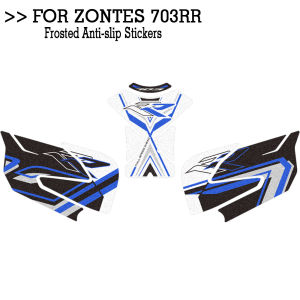 worms | Decals For Zontes ZT703-RR ZT-703RR ZT 703RR 703 RR Adventure Bike Tank Pad TankPad Cap Grips Gas Fuel Knee Frosted Stickers