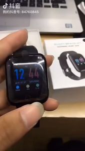 116plus Smart celet Color Screen Sports Waterproof Watch Bluetooth Monitoring Step Counting Smart Watch