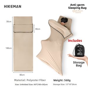 HIKEMAN | Travel Sleeping Bag Liner Portable Ultra-light