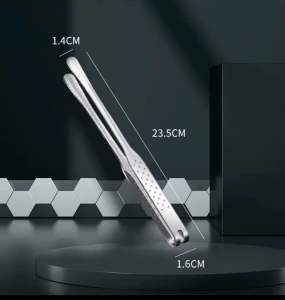 Kẹp gắp thức ăn cao cấp inox 316L hai kích cỡ 23.5cm và 27.8cm