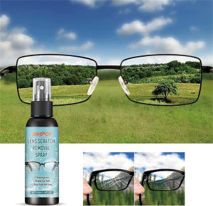 สเปรย์ทำความสะอาดแว่นตา ขจัดรอยขีดข่วน กำจัดฝุ่น คราบน้ำมัน ทำความสะอาดได้อย่างมีประสิทธิภาพ อุปกรณ์ทำความสะอาดแว่นกันแดด อุปกรณ์เสริมสำหรับแว่นตา