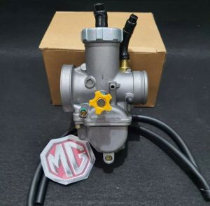 Karbu Karburator Carbu Karbulator PE 28 MUTARRU FULL CNC ALLOY BLACK ORI model karburator tk racing