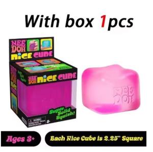 Schylling | 2026newNee doh Nice Sensory Cube Sensory Desk Cube blind box for Adults Anti-Stress Tool for Anxiety and Concentration toys gift