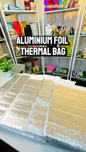 10pcsSealable Insulated Bag/ 保温袋/ 保冷袋 Aluminum Bag/ Insulation Bag/Thermal Bag/ Frozen Bag/ Cooler Bag/ Ice Bag/ 保鲜袋