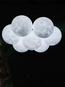 LED ห้องนั่งเล่นโคมไฟหลักห้องรับประทานอาหารนอร์ดิกสร้างสรรค์โคมระย้าห้องเด็กห้องนอนโคมไฟ