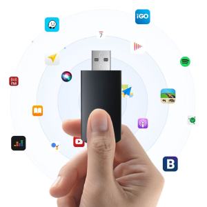 Wired to Wireless CarPlay Adapter Plug and Play Convert OEM Wired CarPlay to Wireless