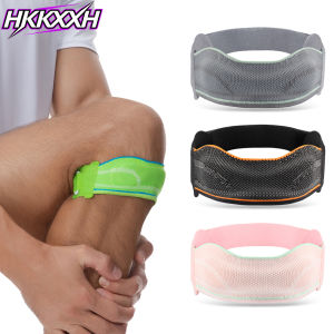 1PCS Silicone Patellar Tendon Support Strap Knee Brace for Women & Men Adjustable Non-Slip Patella Band Support for Running