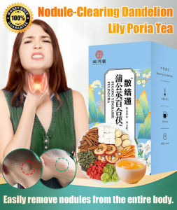 Jiejietong Dandelion Lily Poria Tea/clears heat and reduces fire/reduces swelling and diuresis to relieve symptoms of edema