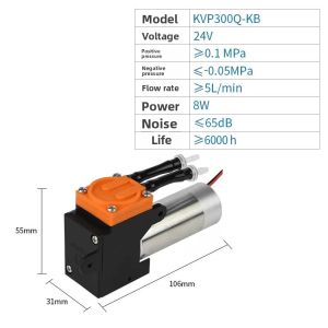 kamoer | Miniature Laboratory Vacuum Pump 12v