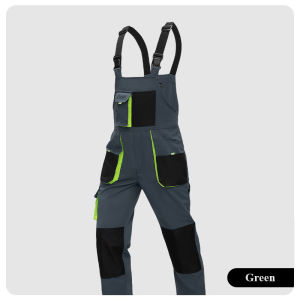 High Quality Mens Overalls Big Multi-Pocket Jumpsuit Wearproof Romper Factory Labor Protection Clothing Men Workwear Suits