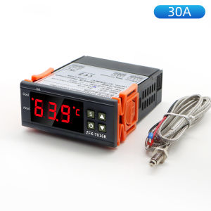 ZFX-7016K Microcomputer Temperature Controller LCD Digital Thermostat Thermoregulator Incubator Thermometer Control Switch