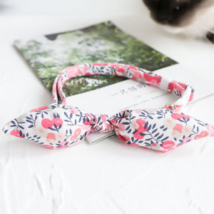 Adjustable Comfortable Rabbit Ear Pet Collar for Cats And Dogs Bell Decoration Suitable for Kittens And Adult Cats Six Cats Brand