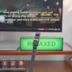 Essager CAT8 10G Ethernet Cable High Speed 40Gbps Ethernet 10-gigabit Network Cable 2000MHz Bandwidth RJ45 Network Wire Lan Cable Plug Connector 5M/10M/15M For Mac PC Desktop Laptop Modem Router Switch Smart TV Printer XBOX PSP