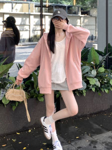SUHUIQIAN | Casual Korean Style Loose Fitting Hooded Jacket