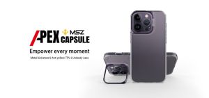 MSZ iPhone 14 Pro Case 6.1" Apex Capsule Durable TPU Built-in Kickstand Airbag iPhone 14 Pro Case Cover