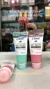 Kem Khử Mùi Dove Tinh Chất Serum dành cho nữ dưỡng da sáng mịn 50ml