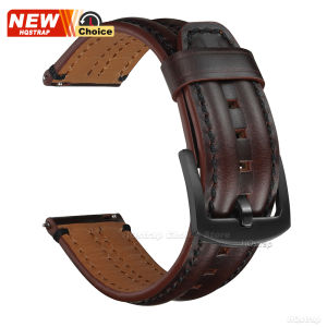 Double Bone Mens Watch Strap 20mm 22mm 24mm Smartwatch Leather Quick Release for Seiko Bracelet for Rolex Waterproof Wristband