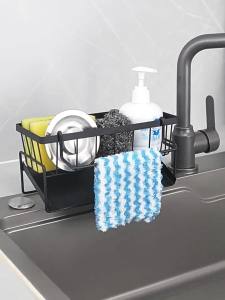 ชั้นวางอ่างล้างจาน ชั้นวางฟองน้ำ ชั้นวางของในครัว มี 2 สีให้เลือก สําหรับอ่างล้างจาน สําหรับอ่างล้างจาน อ่างล้างหน้า ผัก