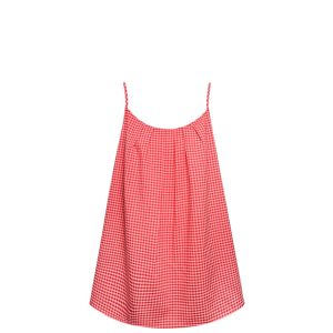 VKSOD | Unique and Stylish Gingham A-line Dress Waist-defining