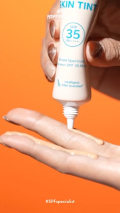 AMATERASUN UV Skin Tint SPF 35 PA++++ - Tinted Sunscreen Tabir Surya