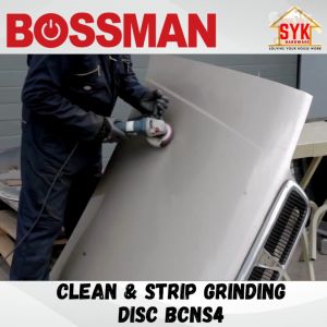 SYK BOSSMAN BCNS4 4" 100mm 1Pcs Clean & Strip Grinding Disc Wood Metal Fiberglass Grinding Wheel Cup Grinding Disc