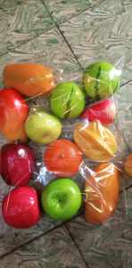 fake orange for props and decorations 12pcs