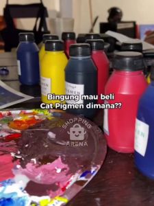 PIGMEN WATER BASED WARNA LENGKAP 12gr PIGMENT SABLON Pewarna Cat Tembok Waterbased BASIS AIR Biang Warna Waterbase Cat Lukis Pekat Solid