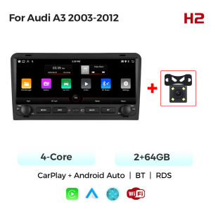 MEKEDE Android OS 10.26INCH Carplay Car Radio For Audi A3 8P 2003-2013 GPS Navigation FM Audio Stereo Central Multimedia Player